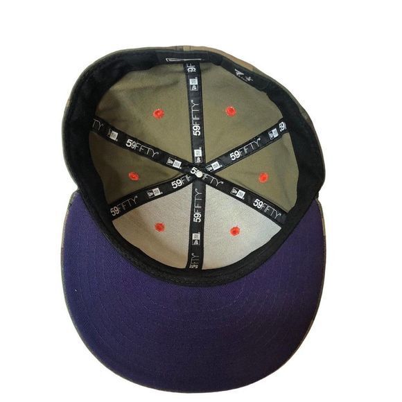 FLEX‎ New Era 59Fifty Camo Fitted Hat Cap 7 1/4 Fitted - Picture 5 of 6